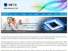 Tablet Screenshot of cassolutions.in